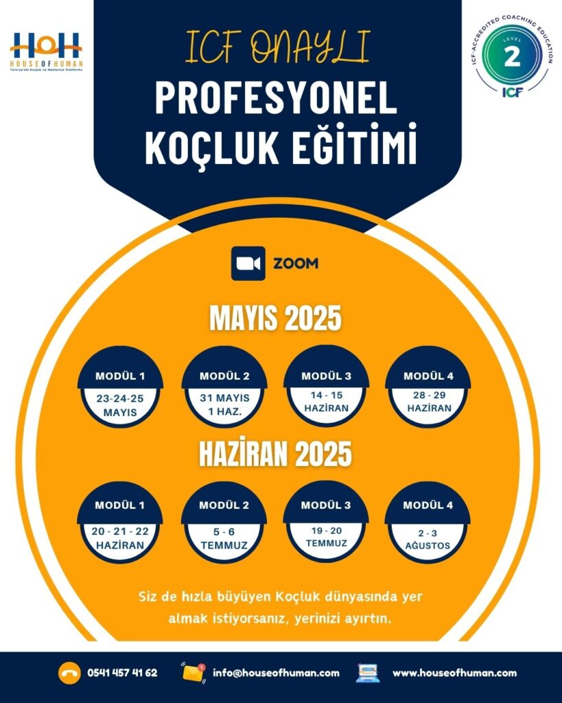 ICF Onaylı Profesyonel Koçluk Eğitimi