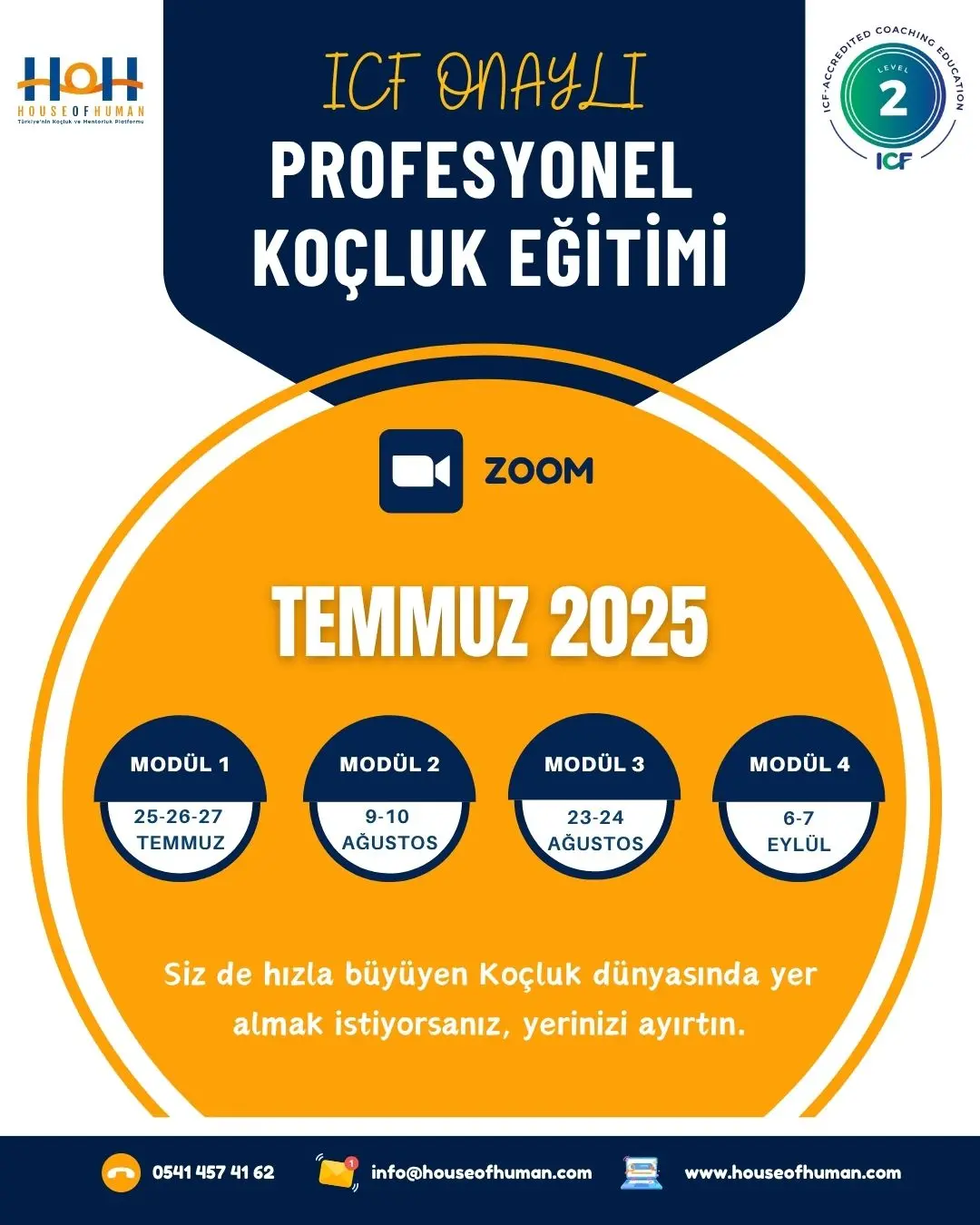 Profesyonel Koçluk Eğitimi Temmuz 2025